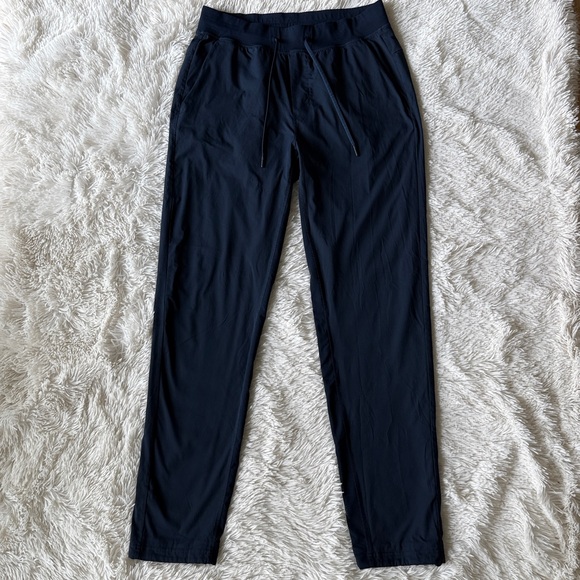 Lululemon Great Wall Pant Lined 32" True Navy Size Medium - Picture 1 of 9
